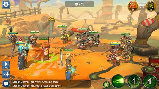 Dragon Champions: War RPG Game screenshot 23