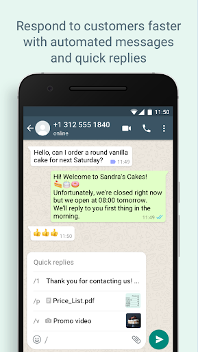 WhatsApp Business screenshot 5
