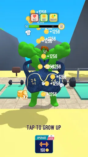 Roblock Gym Clicker: Tap Hero screenshot 17