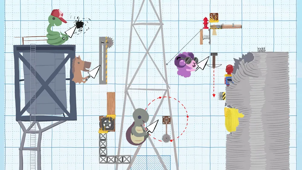 Ultimate Chicken Horse screenshot 2