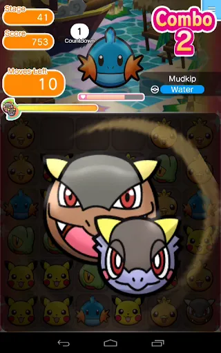 Pokémon Shuffle Mobile screenshot 7