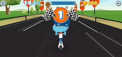 racing skate gumball screenshot 2
