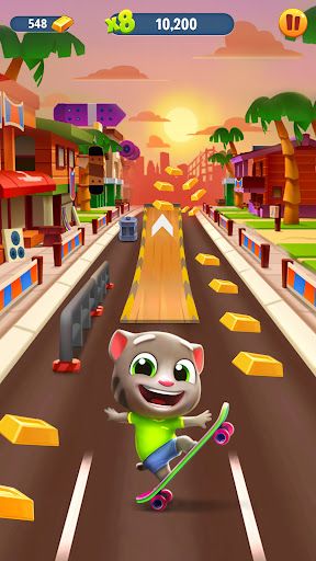 Talking Tom Gold Run screenshot 8