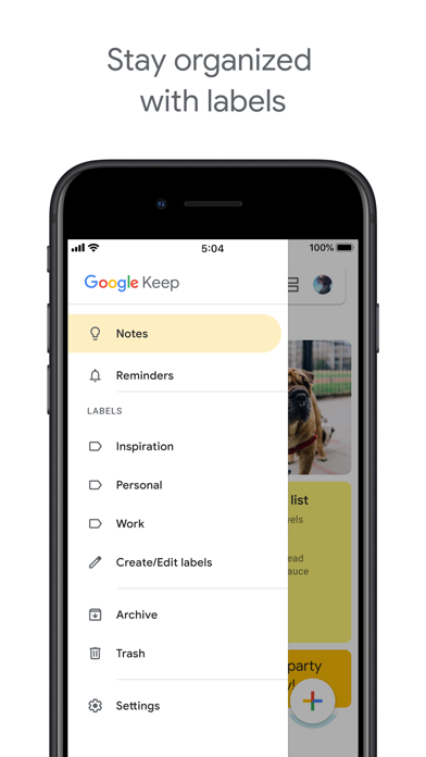 Google Keep - Notes and lists screenshot 5