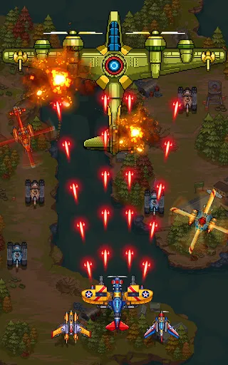 1945 Air Force: Airplane games screenshot 9