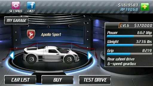 Drag Racing screenshot 12