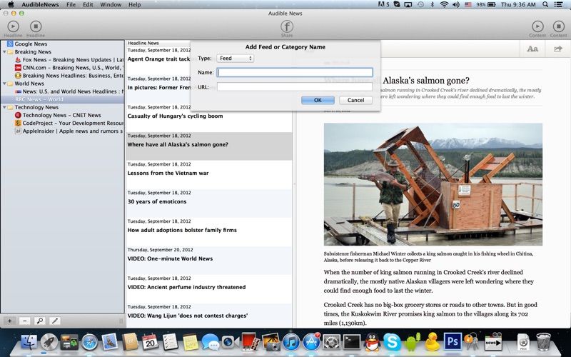 Audible News screenshot 3