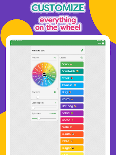 Spin The Wheel - Random Picker screenshot 18