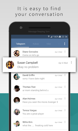 Message Peeping Tom screenshot 11