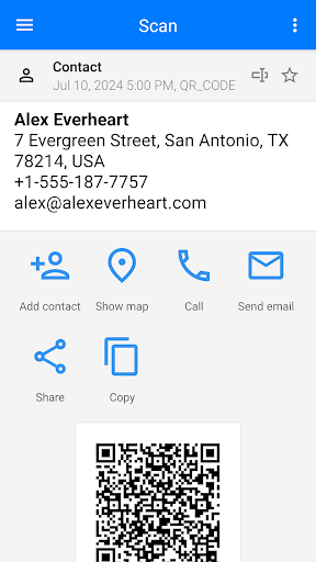 QR Code Reader + QR Scanner screenshot 15
