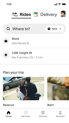 Uber - Request a ride screenshot 18
