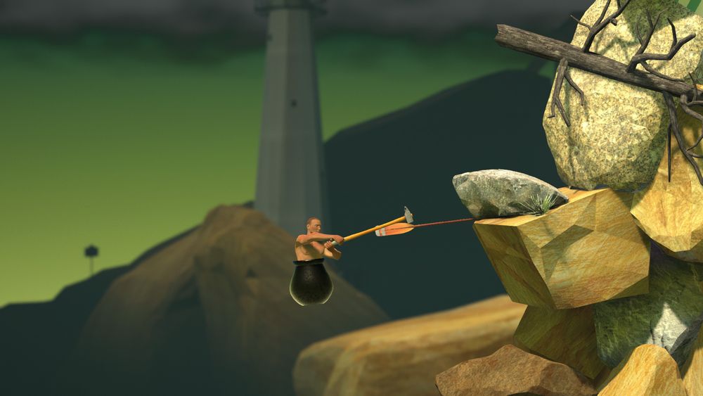 Getting Over It with Bennett Foddy screenshot 5