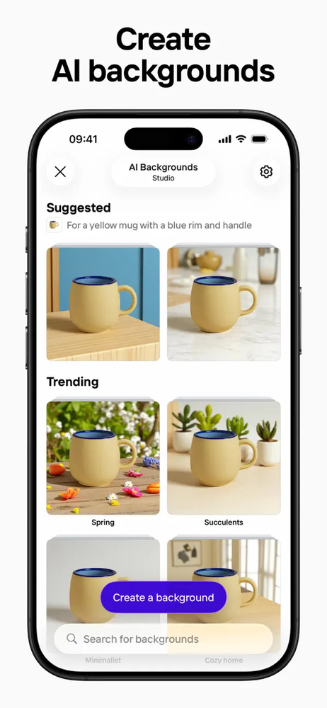 Photoroom: AI Photo Editor screenshot 1