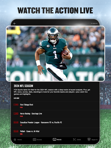 FOX Sports: Watch Live screenshot 20