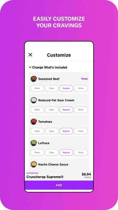 Taco Bell Fast Food & Delivery screenshot 5
